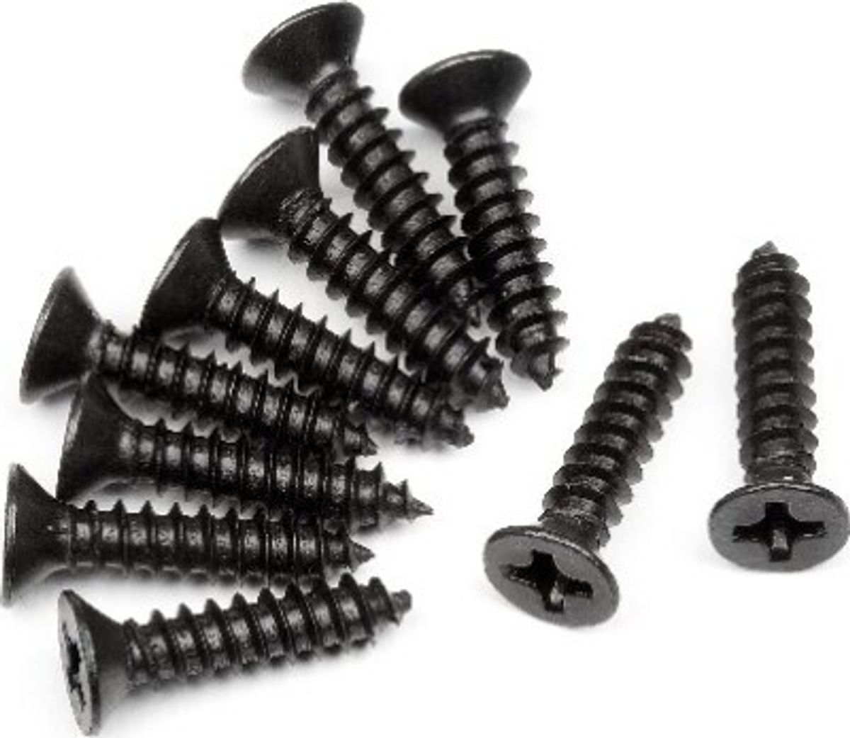 Tp. Flat Head Screw M3*14mm (10pcs) - Hp101245 - Hpi Racing