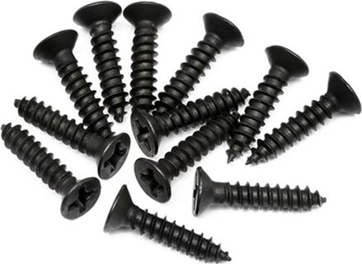 Tp. Flat Head Screw M3x15mm - Hpz579 - Hpi Racing