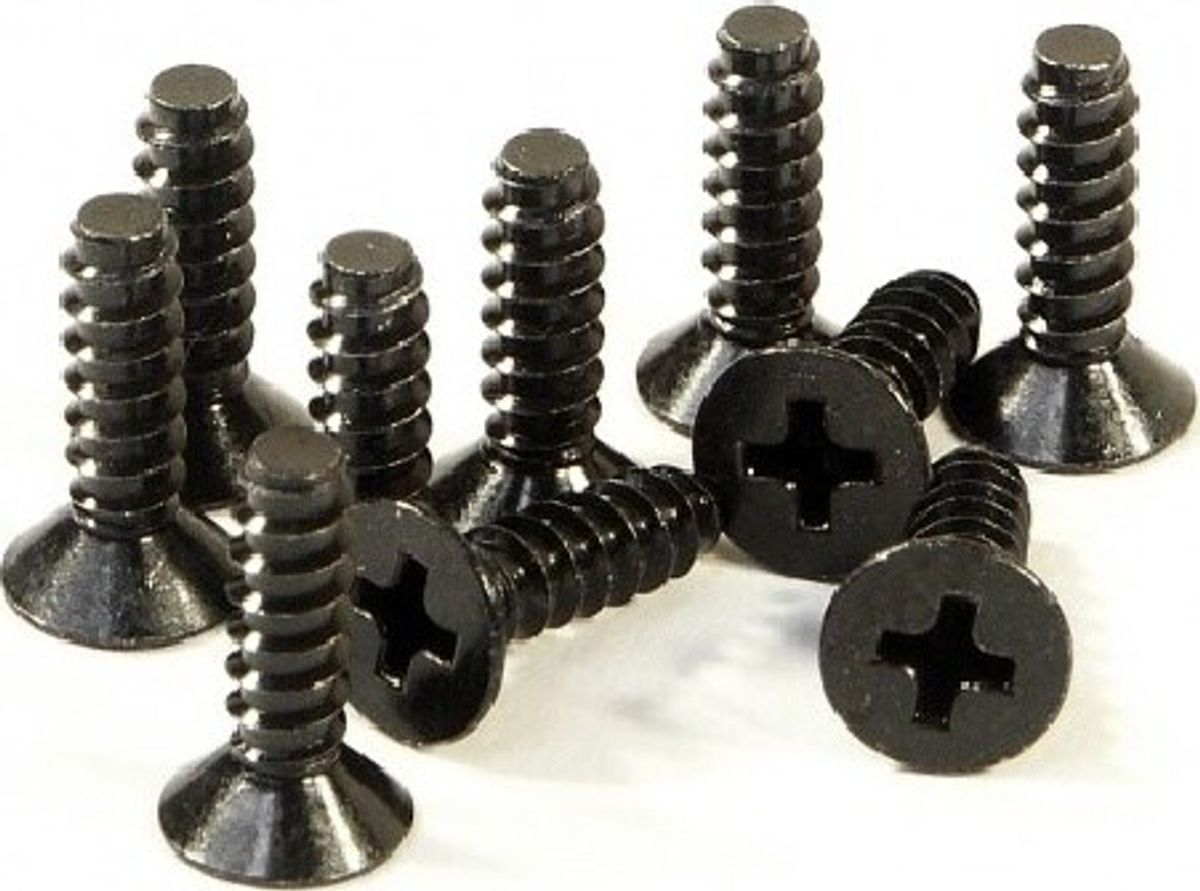 Tp. Flat Head Screw M4x15mm (10pcs) - Hpz644 - Hpi Racing