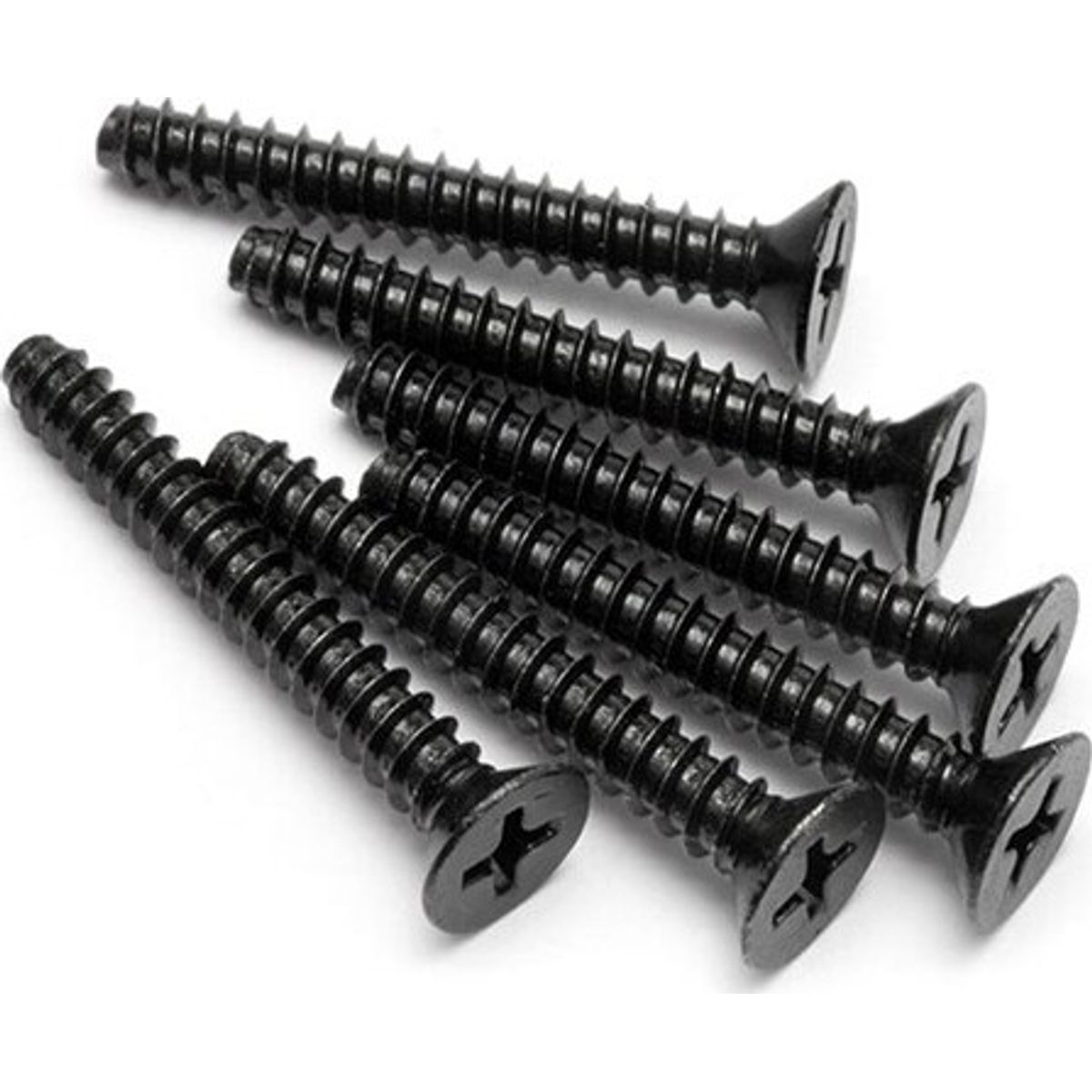 Tp. Flat Head Screw M4x30mm (6pcs) - Hpz649 - Hpi Racing