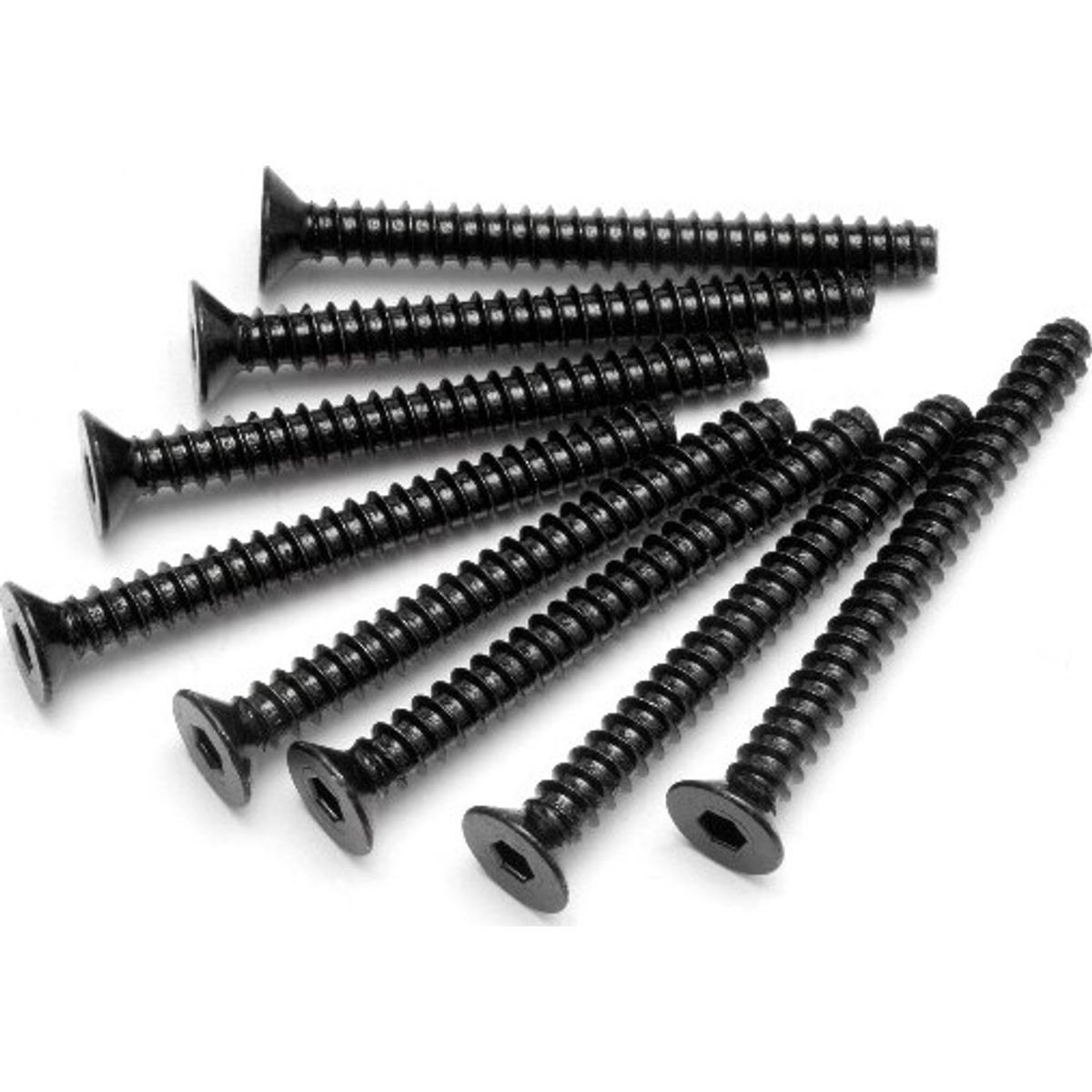 Tp Flat Head Screw M4x40mm (hex Socket/8pcs) - Hp94641 - Hpi Racing