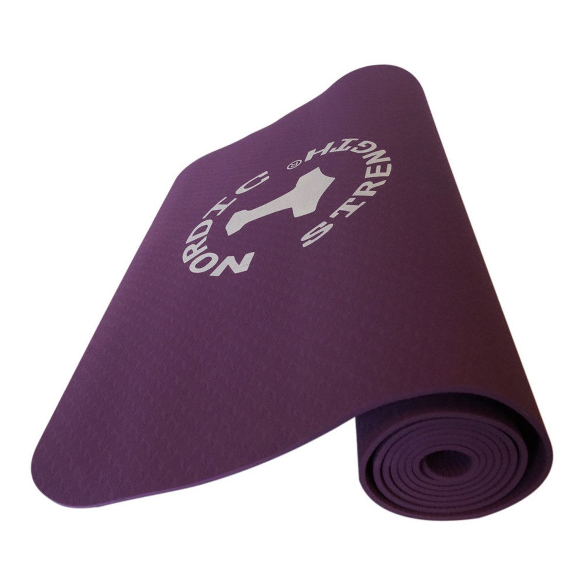 TPE yogamåtte Lilla - 4 mm