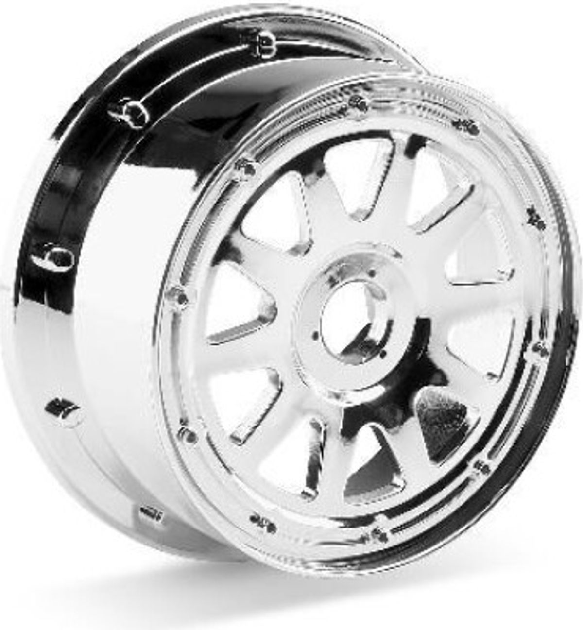 Tr-10 Wheel Chrome (120x60mm/-4mm Offset) - Hp104973 - Hpi Racing