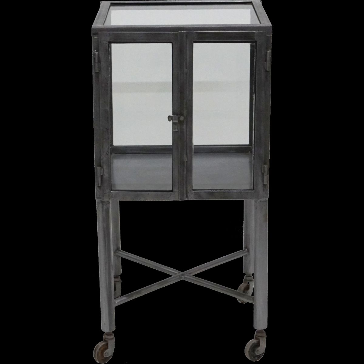 TRADEMARK LIVING GLASKABINET HJUL - 93