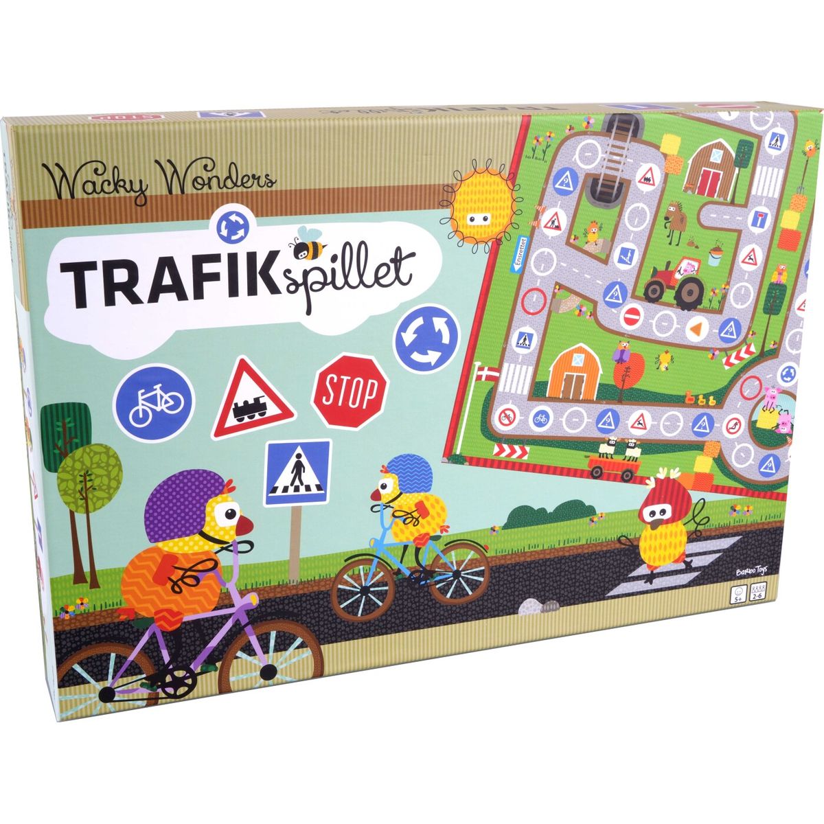 Trafikspillet - Wacky Wonders - Barbo Toys