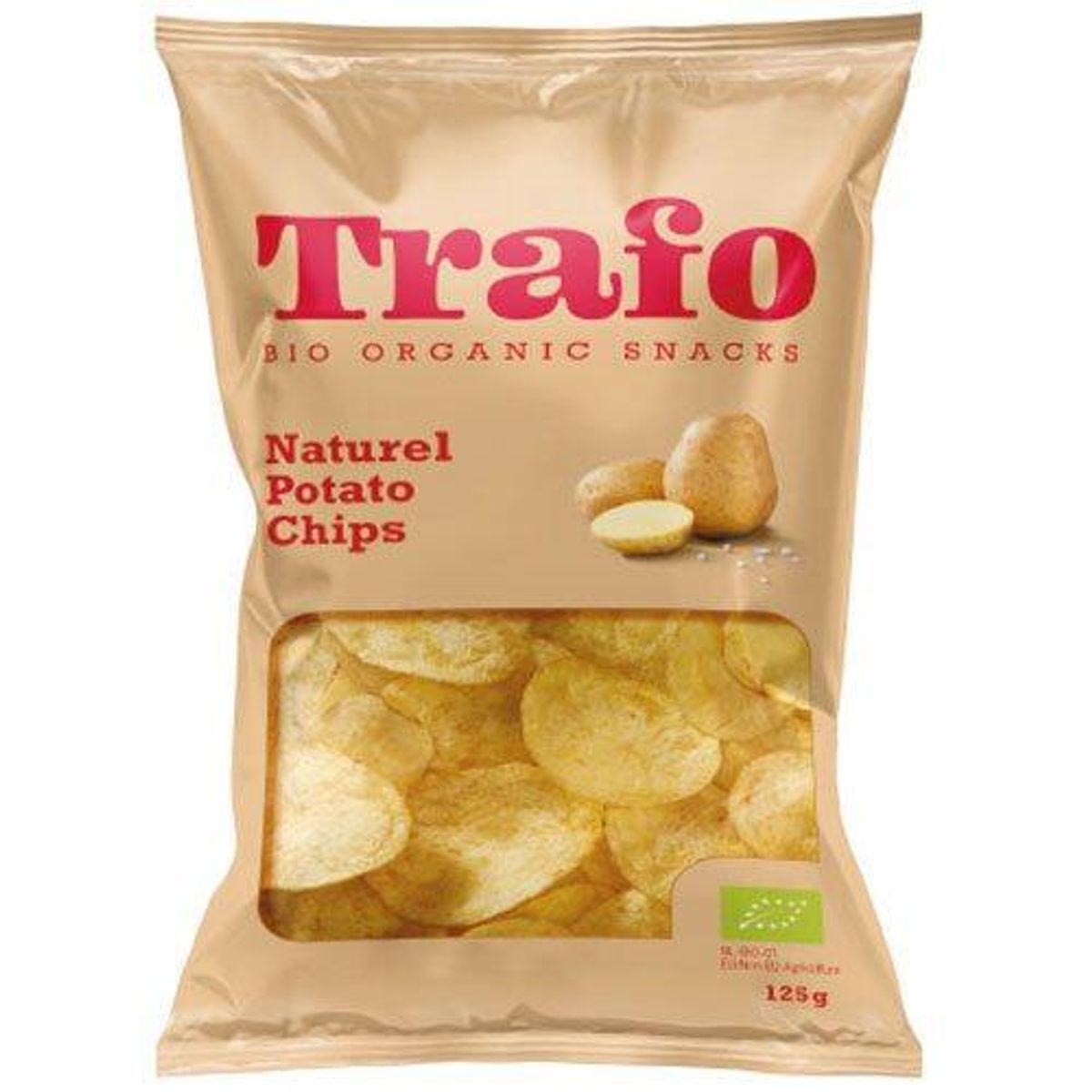 Trafo Kartoffelchips m. salt Ø, 125g