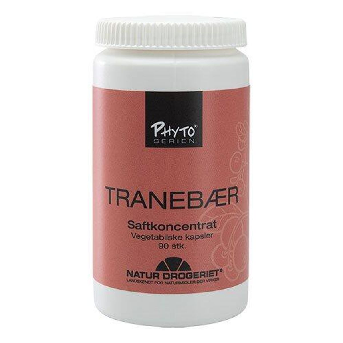 Tranebær 500 mg. Naturdrogeriet - 90 kapsl. (U)