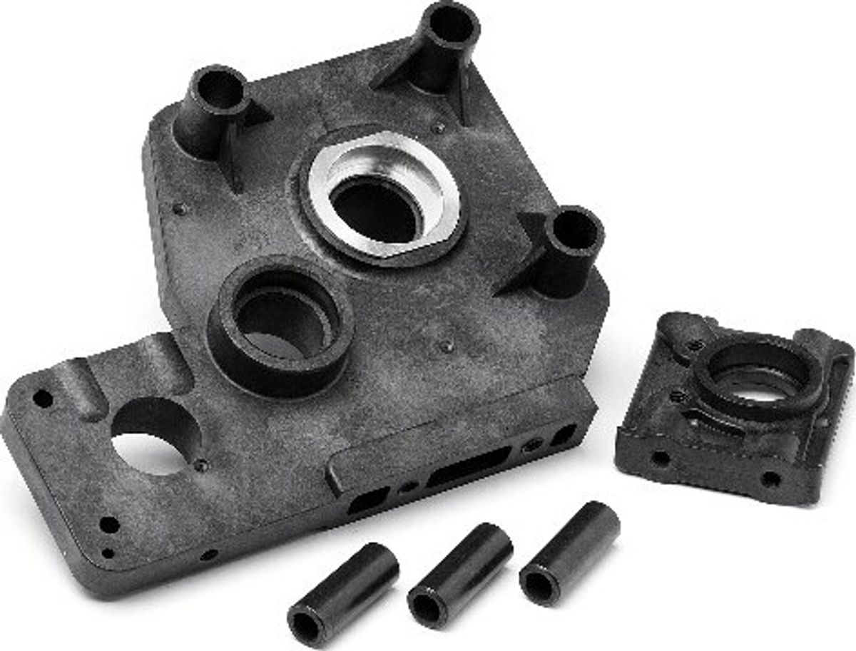 Transmission Mount Set (blackout Mt) - Mv24009 - Maverick Rc