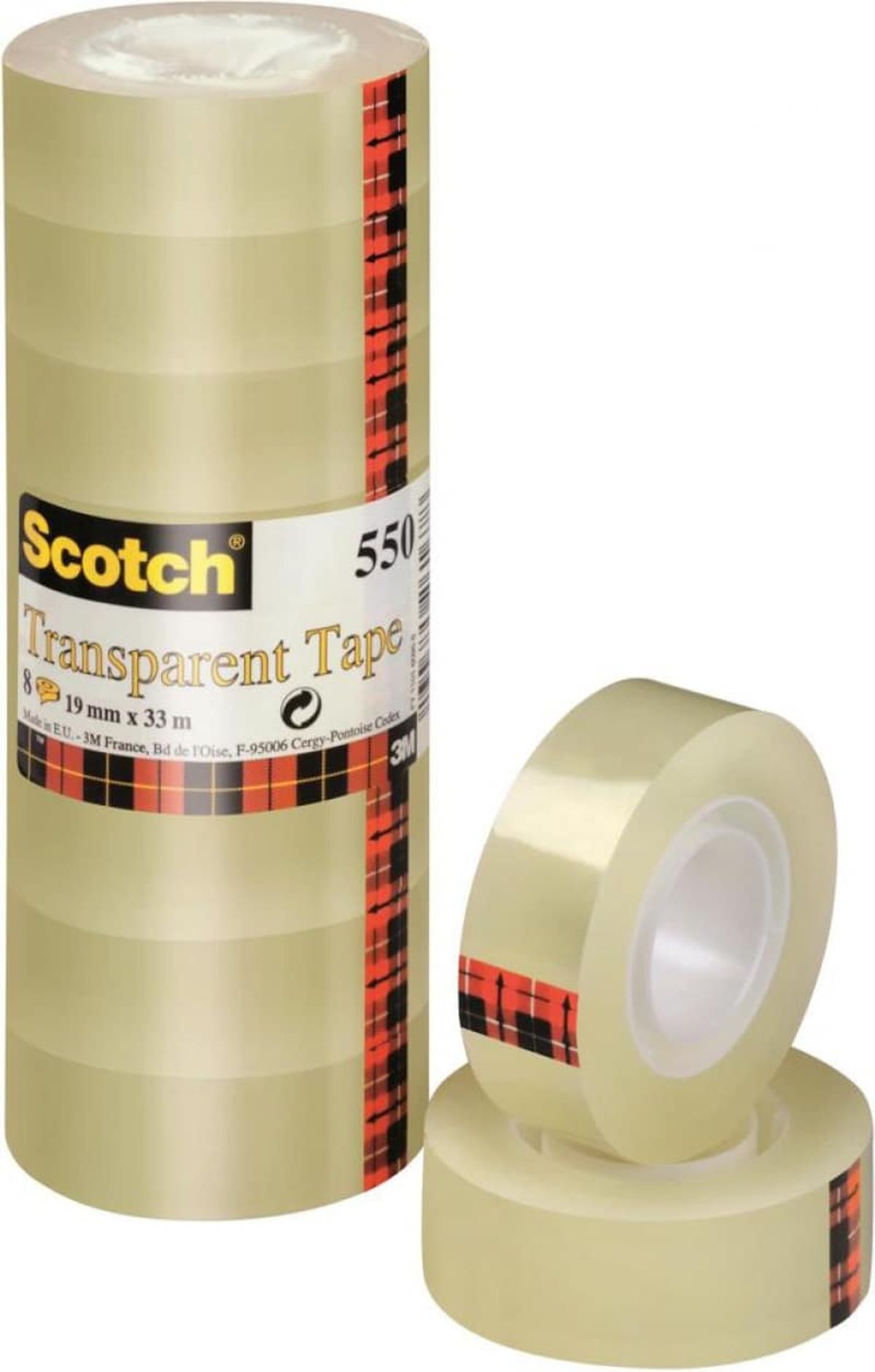 Transparent tape Scotch® 550 19mm x 33m.