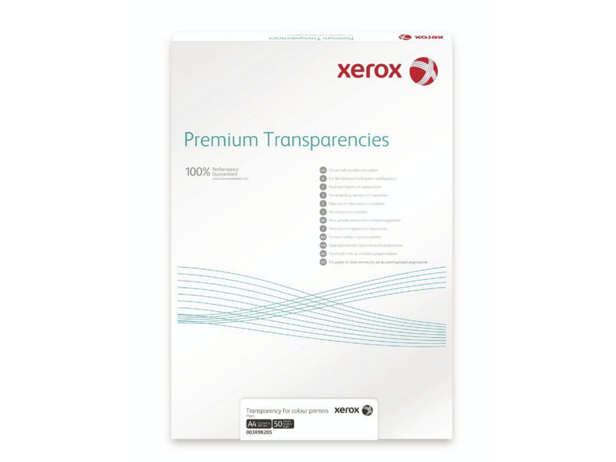 Transparent Xerox Premium Universal Laser/kopi 50 stk