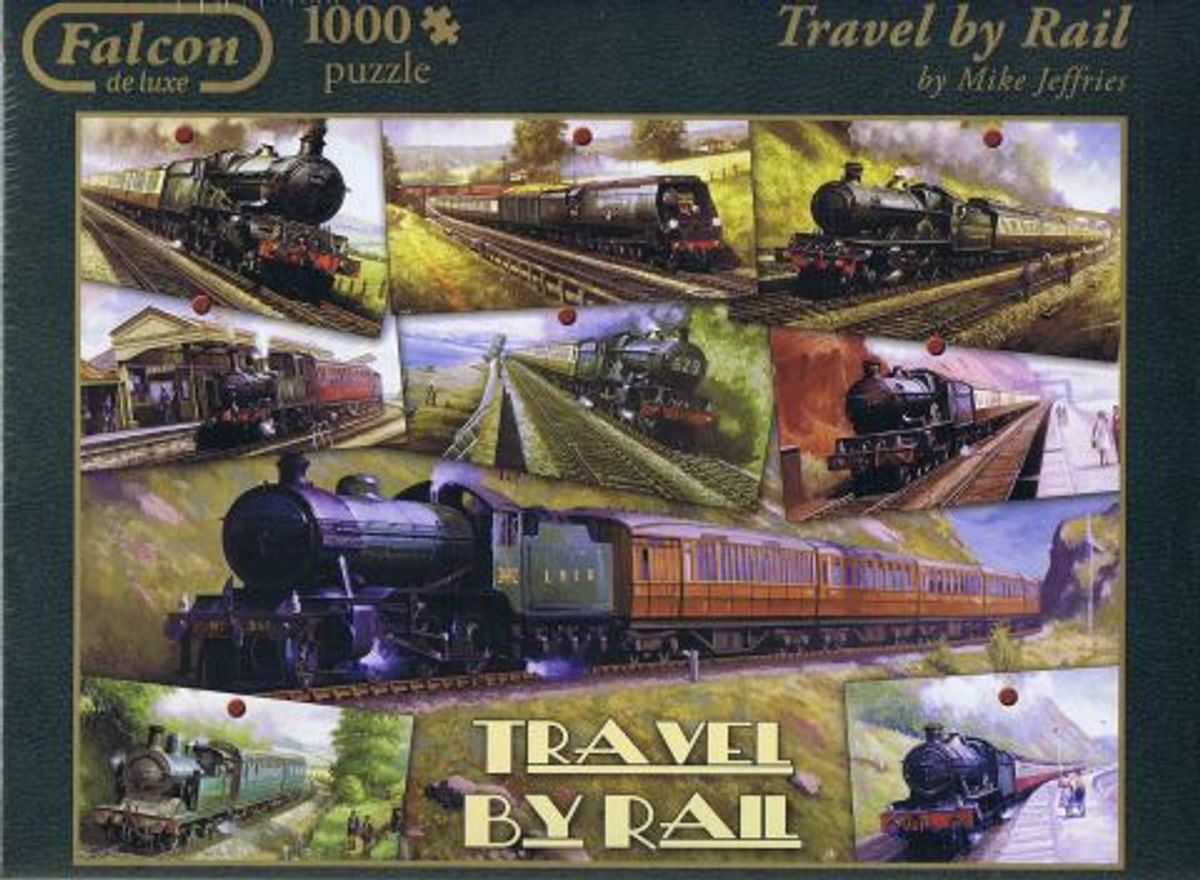 Travel by Rail - 1000 brikker