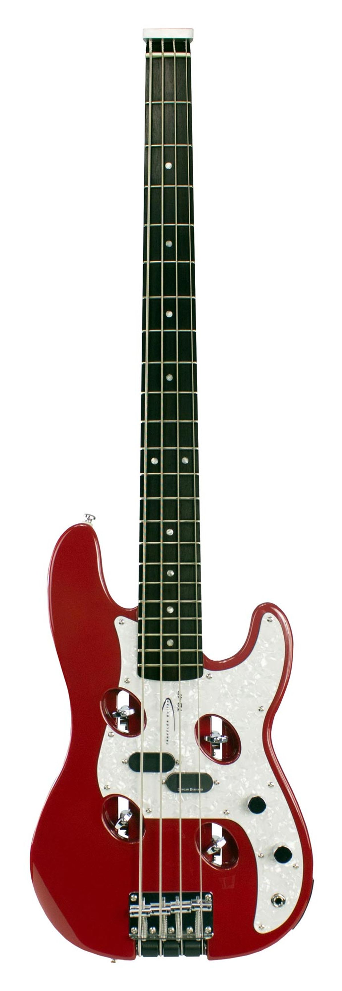 Traveler Guitar TR4P Bass Red