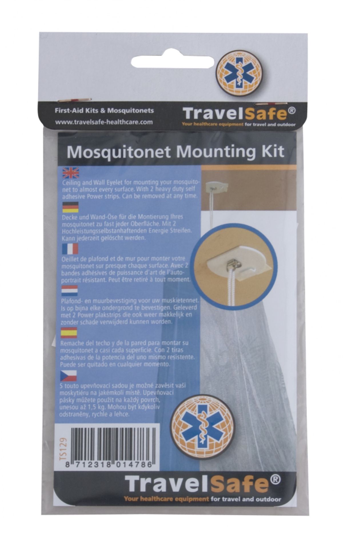 TravelSafe Mosquitonet Mounting Kit