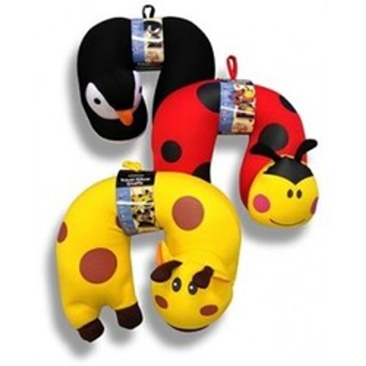 Travelsafe Travel Pillow Animal/ Kids - Ladybug - Str. Stk. - Rejsepude