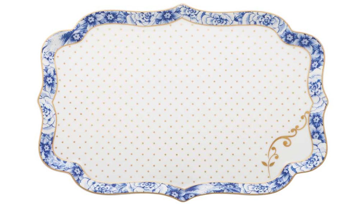 Tray Royal White 26x18cm