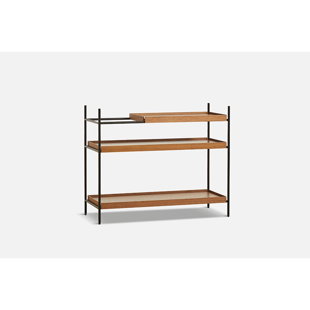 Tray Shelf, lav fra Woud (Walnut: 2 wide, 1 short )