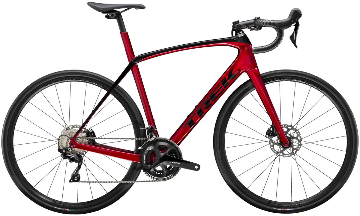 Trek Domane SL 5 2022 - Sort/Rød