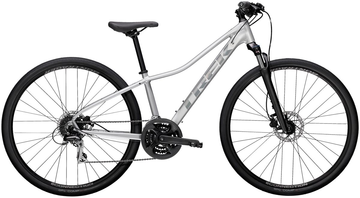 Trek Dual Sport 2 Women's 2022 - Sølv