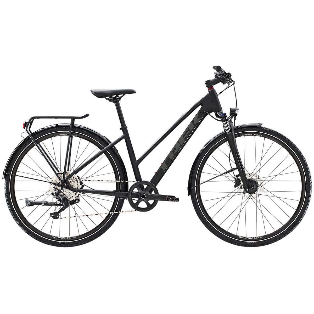 Trek Dual Sport 3 EQ Dame 2022 - Sort