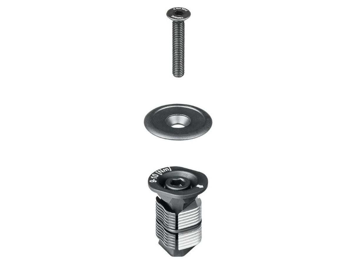 Trek Madone - Ekspander og top cap for frempind/forgaffel 1 1/8" (28,6mm)