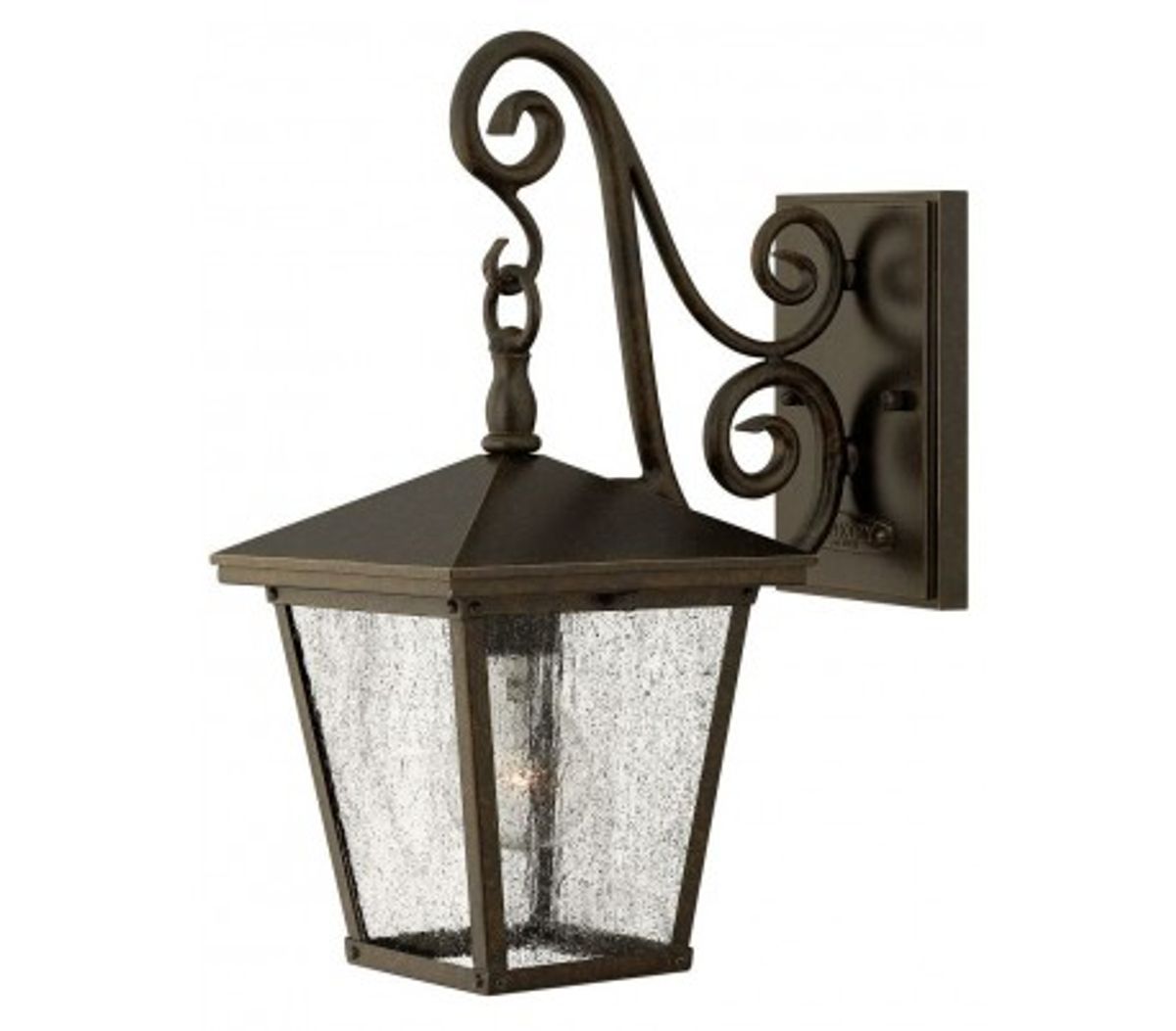 Trellis Væglampe H38,7 cm 1 x E27 - Rustik bronze