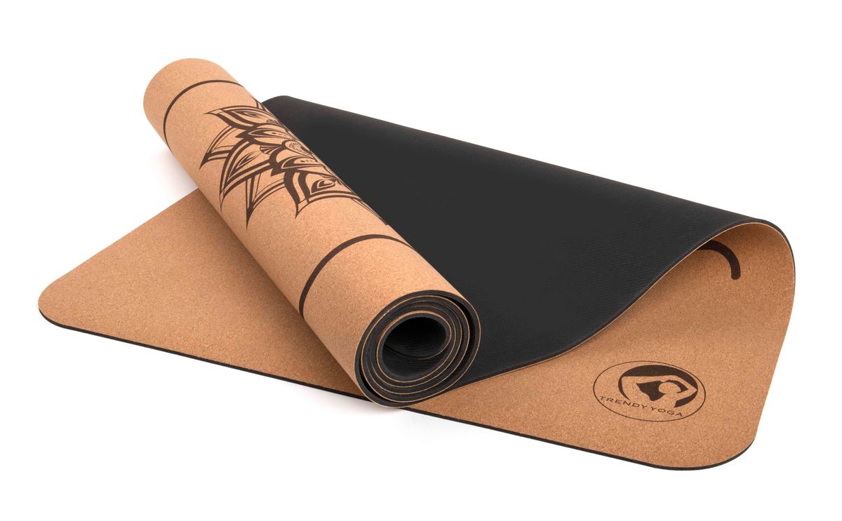 Trendy - YogaMat Cork Cortica Rubber - Gummi