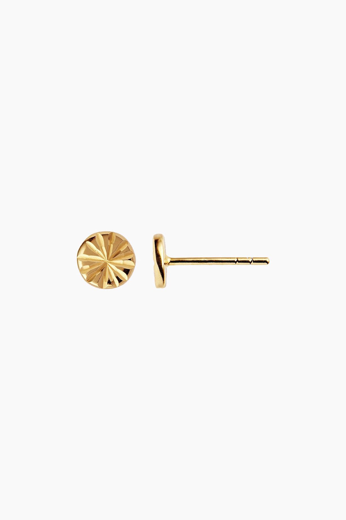 Tres Etoile Earring - Gold - Stine A - Guld One Size