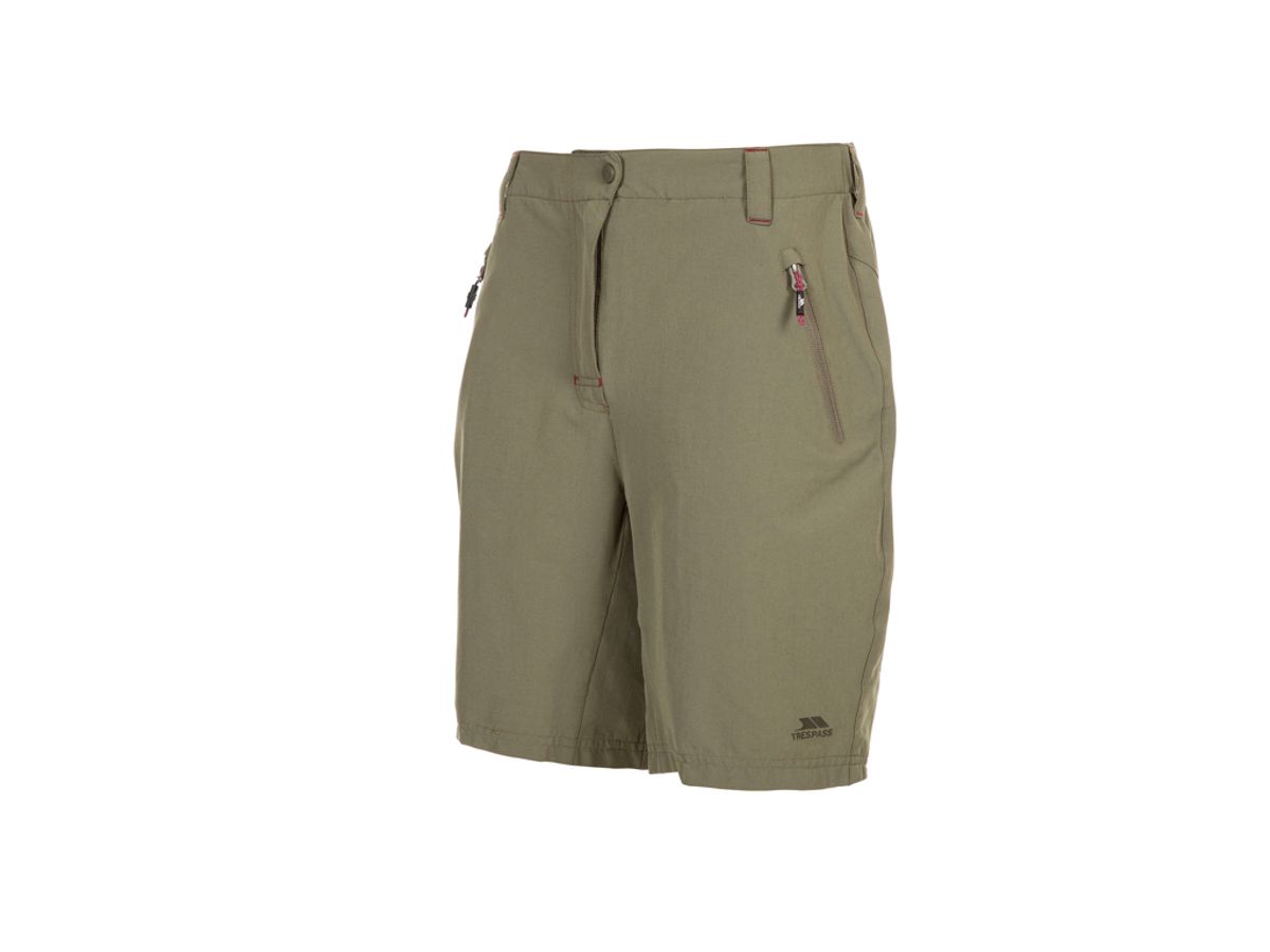 Trespass Brooksy - Dame Shorts - Grøn - Str. XS