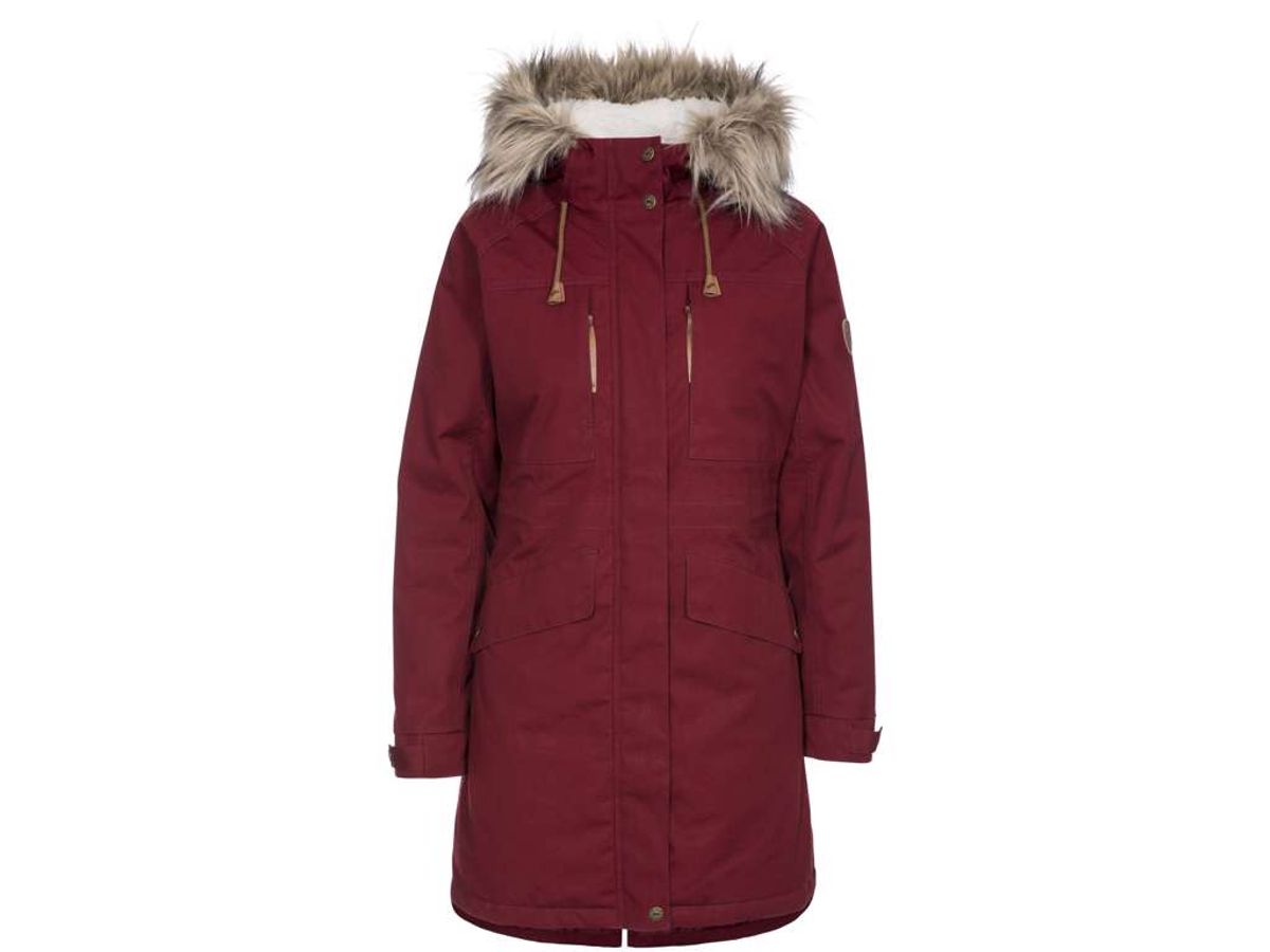 Trespass Faithful - Parka jakke dame - Merlot - Str. XS