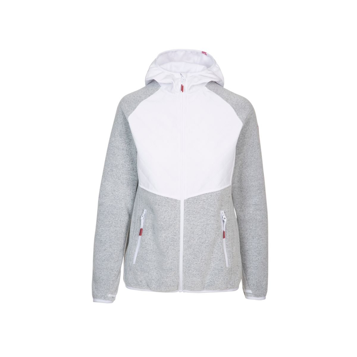 Trespass Starshine - Fleece hættetrøje - Dame - Grey marl - Str. S