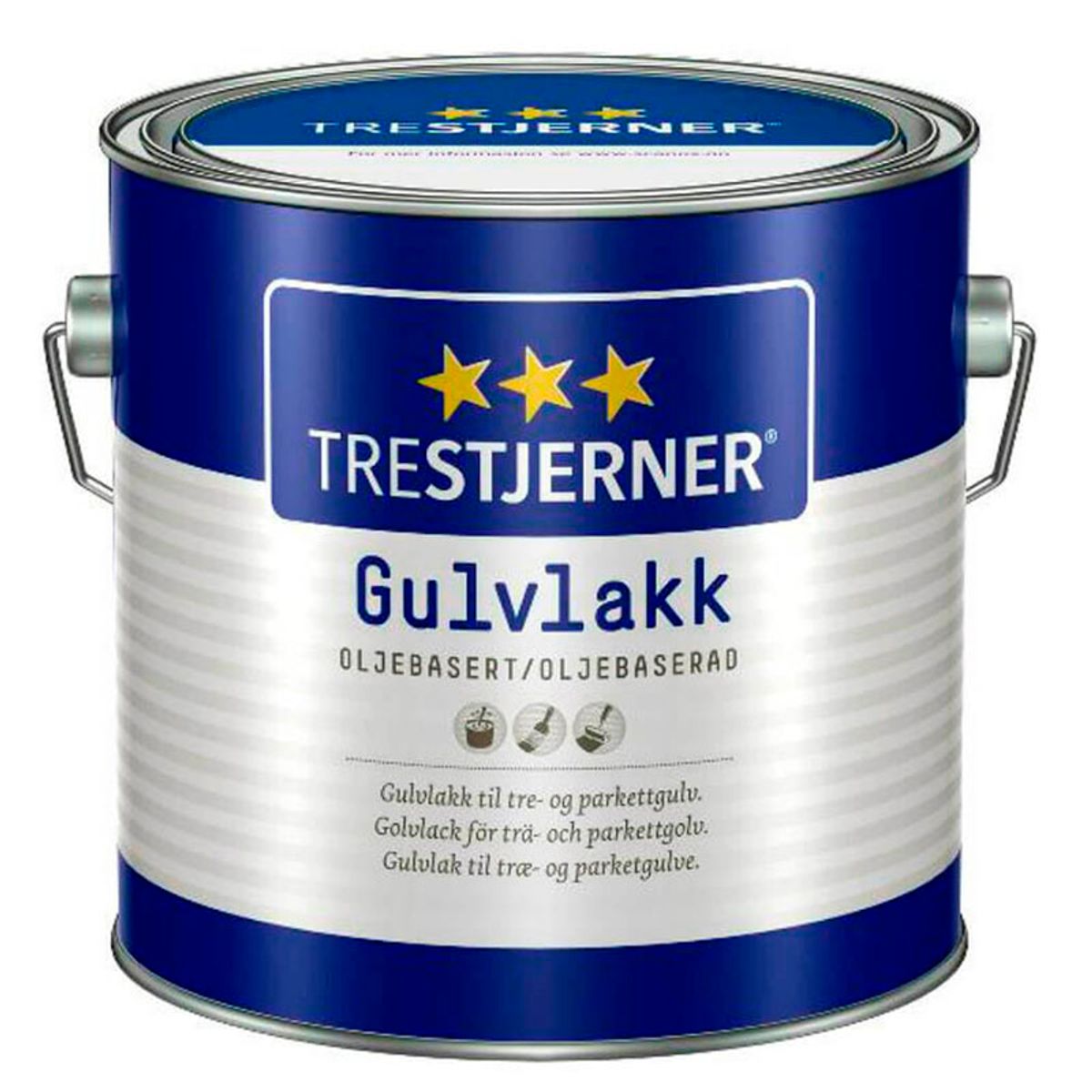 Trestjerner gulvlak (alkydbaseret) 0,75 liter blank