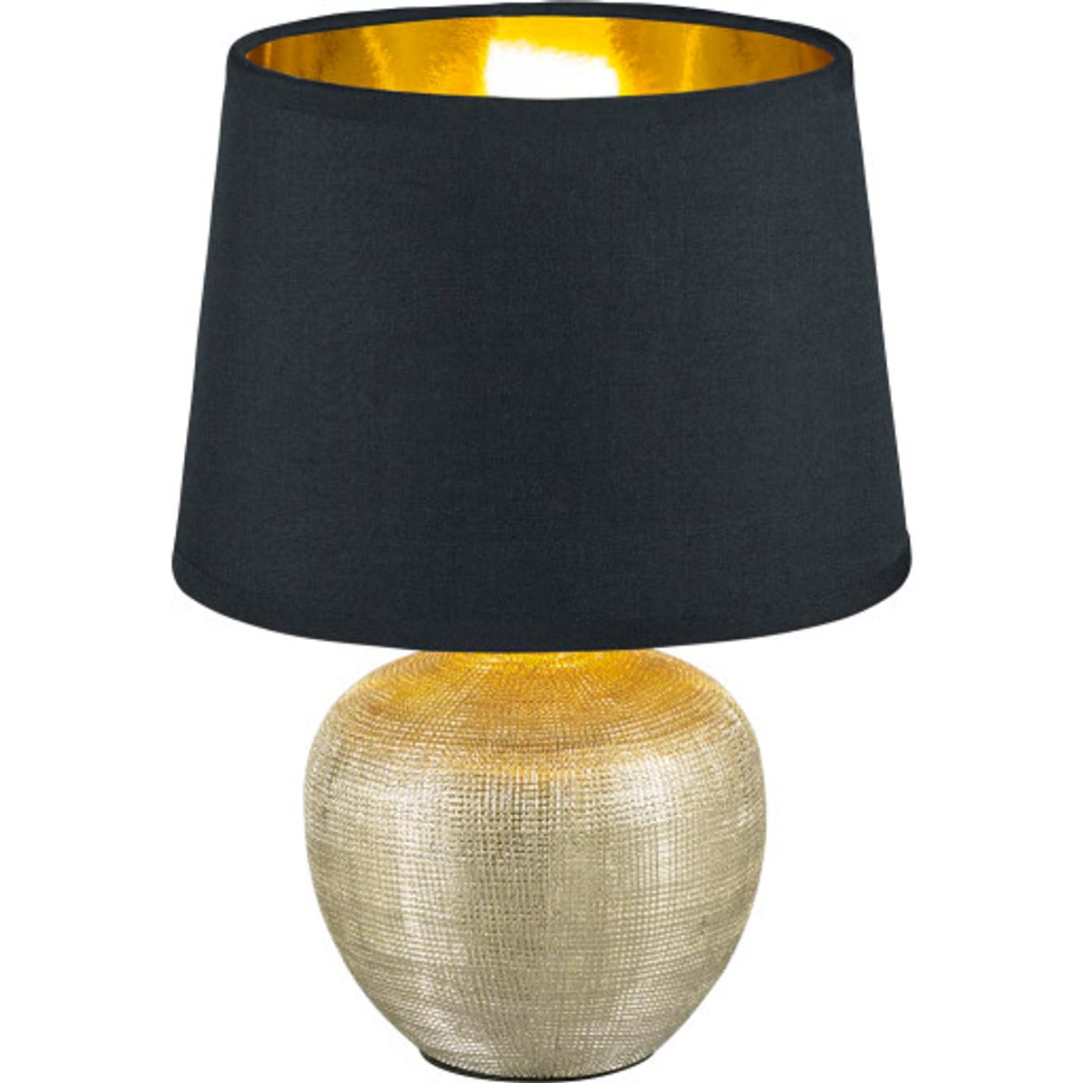 Trio Lighting Luxor bordlampe, guld, 26 cm