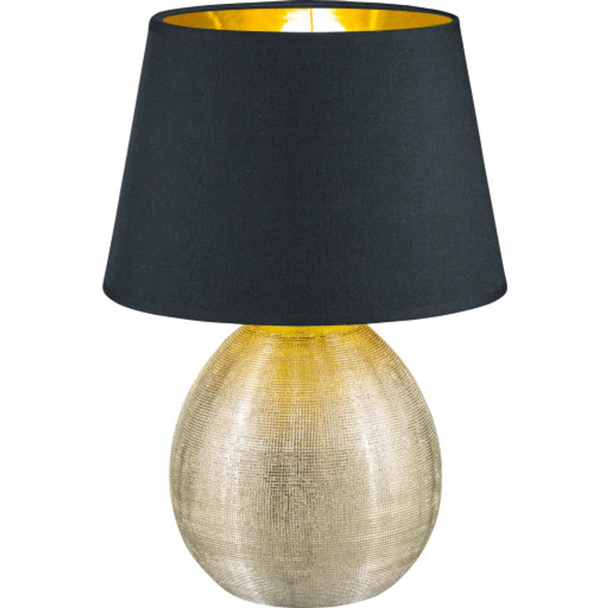 Trio Lighting Luxor bordlampe, guld, 35 cm