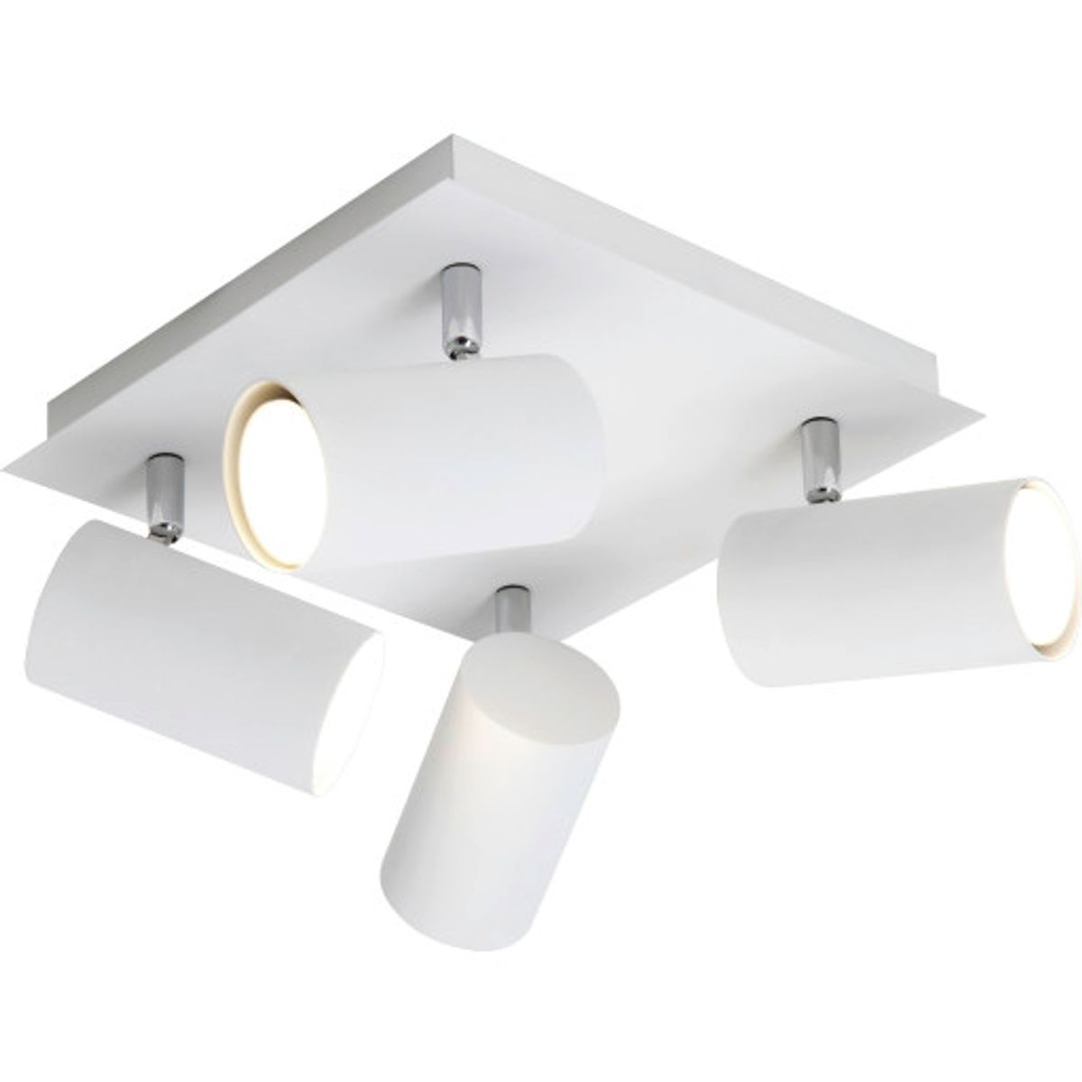 Trio Lighting Marley spotlampe, 4 spots, hvid