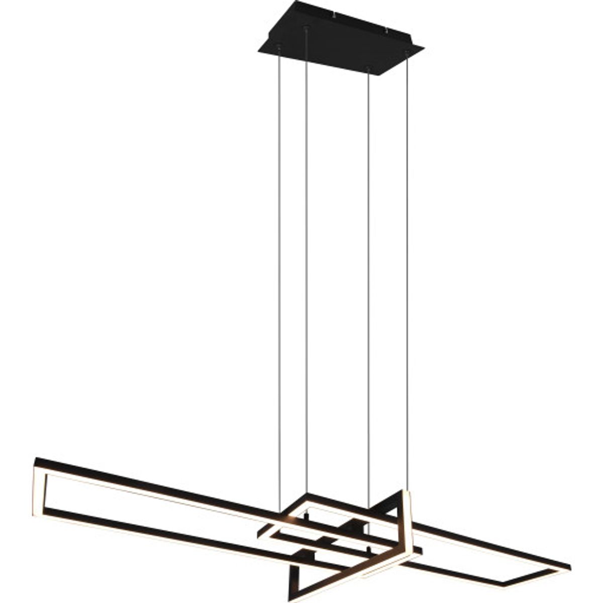 Trio Lighting Salinas langbordspendel, sort