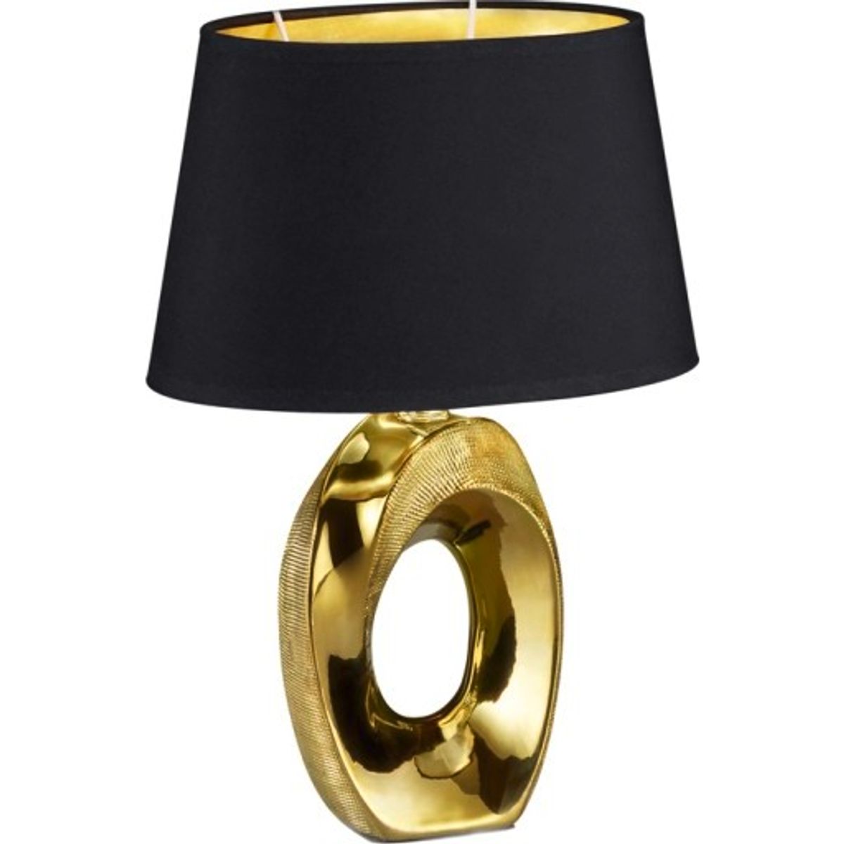 Trio Lighting Taba bordlampe, guld, 33 cm