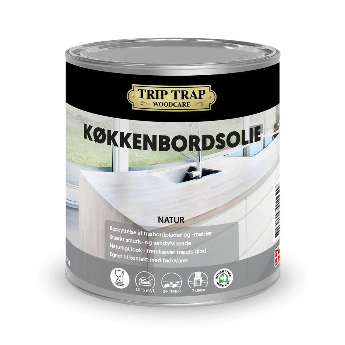 Trip Trap Køkkenbordsolie - 0,75 ltr. Grå