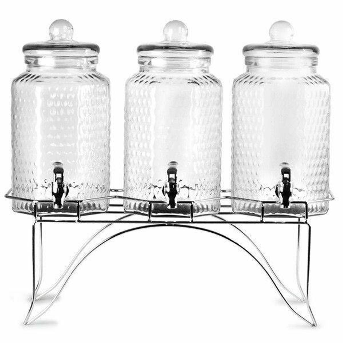 Triple Drinks Dispenser Med Stander 12