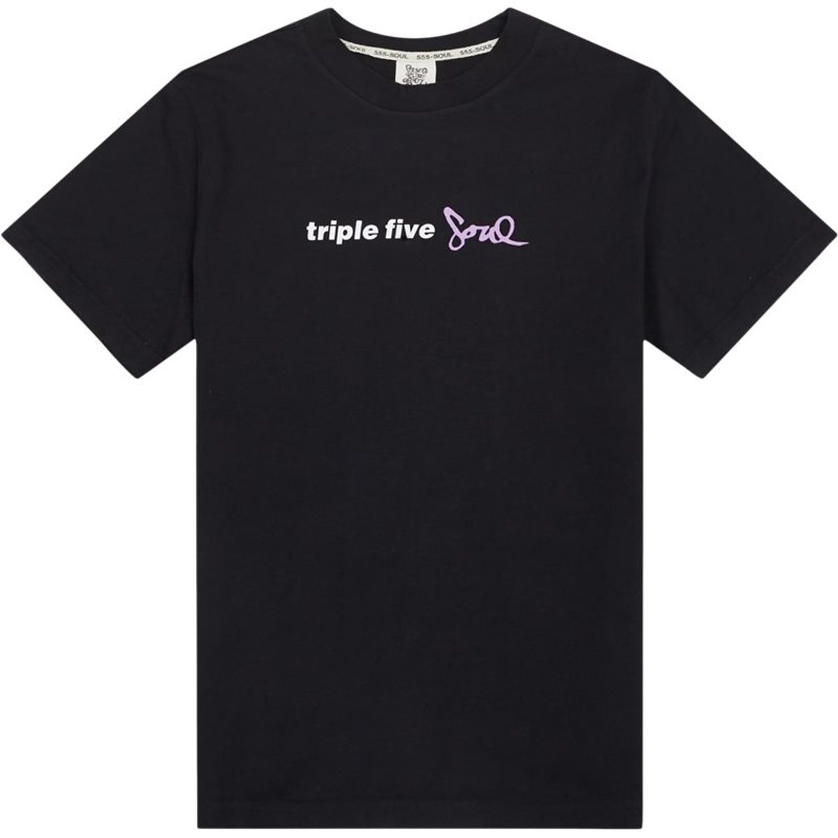 Triple Five Soul Spray Logo Tee Washed Black