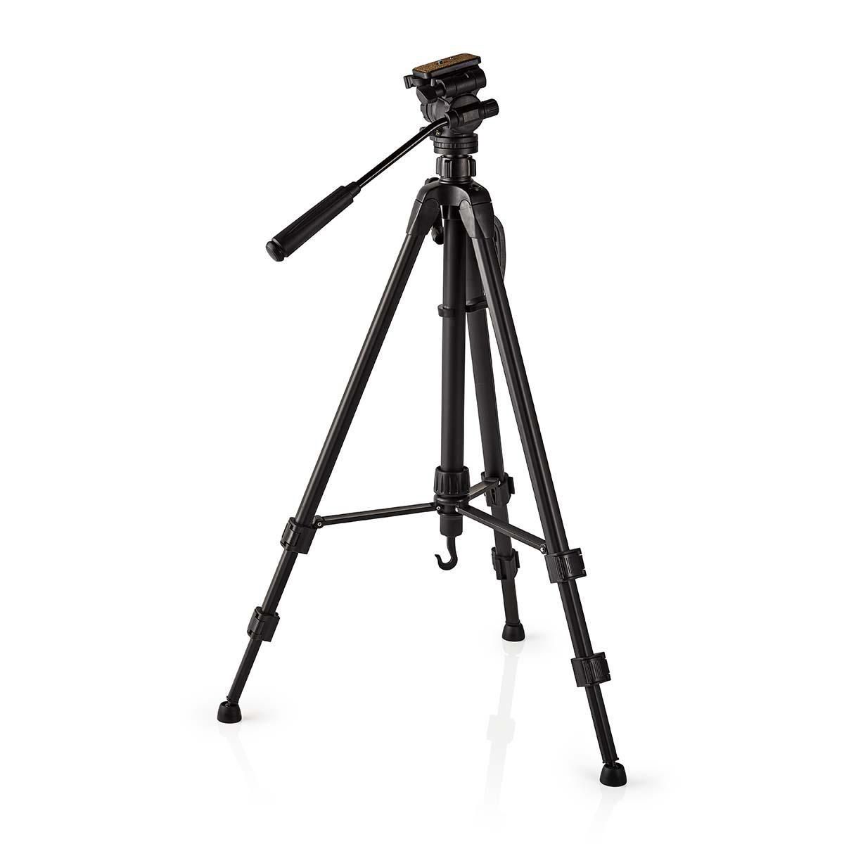 Tripod Pan & Tilt (Sort, 165 cm)