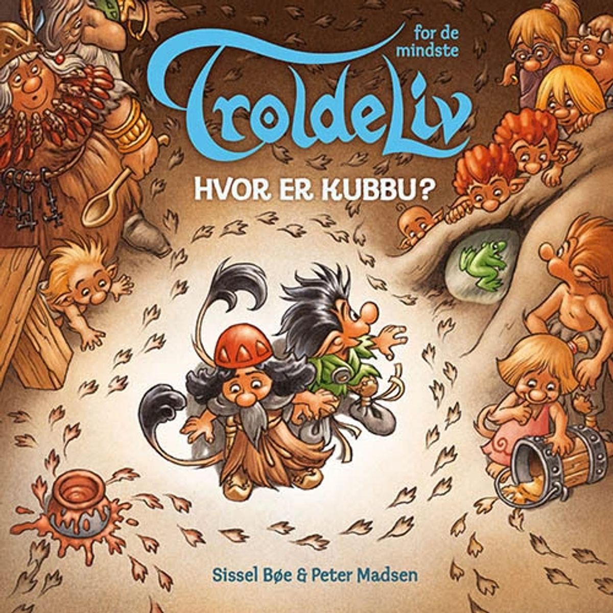 Troldeliv - Hvor er Kubbu? (Papbog med døre og figurer)