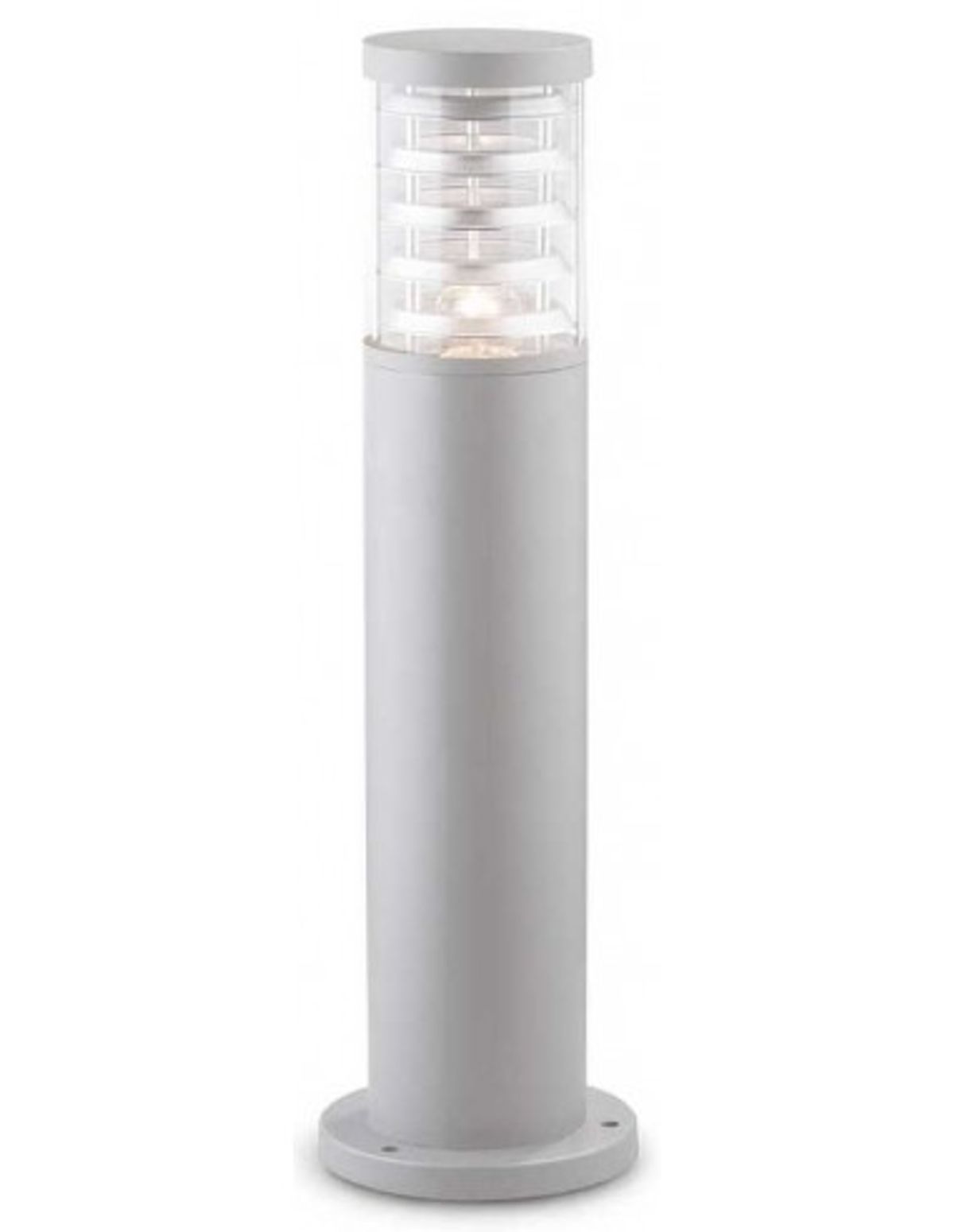 TRONCO Bedlampe i aluminium og Pyrexglas H40,5 cm 1 x E27 - Grå