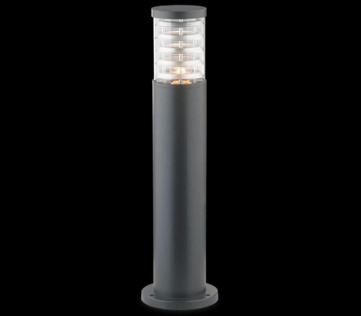 TRONCO Bedlampe i aluminium og Pyrexglas H60,5 cm 1 x E27 - Antracit