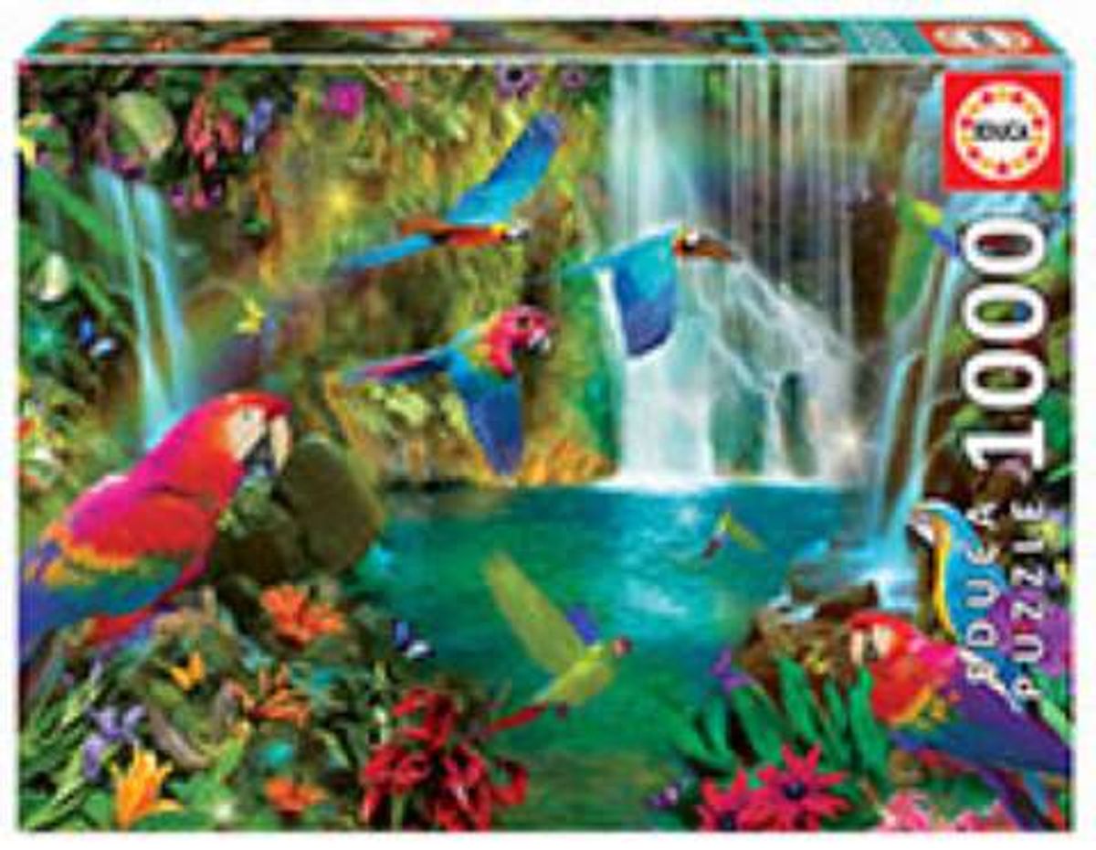 Tropical Parrots - 1000 brikker