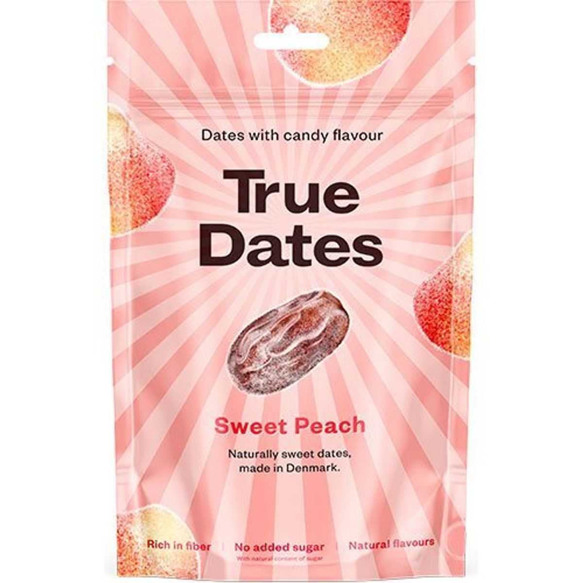 True Dates - Sweet Peach, 100g.