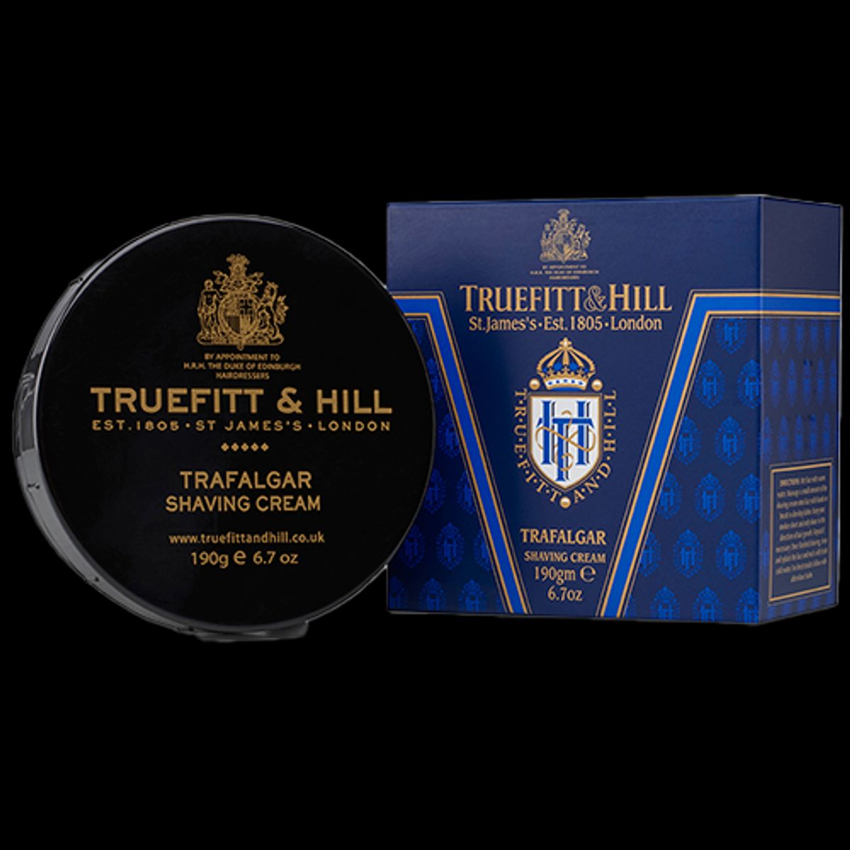 Truefitt and Hill Trafalgar Shaving Cream (190 g)