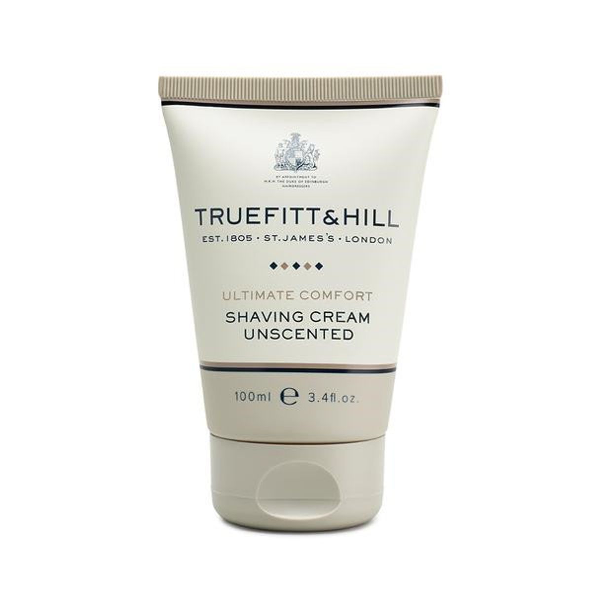 Truefitt & Hill Barbercreme, Ultimate Comfort, Unscented, 100 ml.