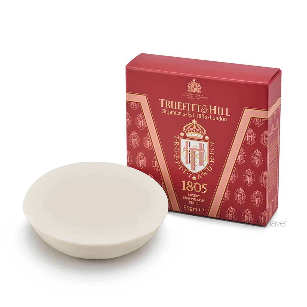 Truefitt & Hill Barbersæbe refill, 1805, 99 gr.