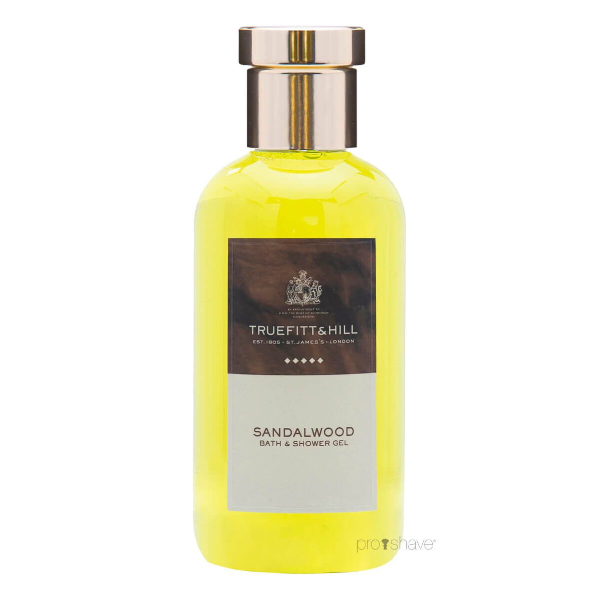 Truefitt & Hill Bath and Shower Gel, Sandalwood, 200 ml.