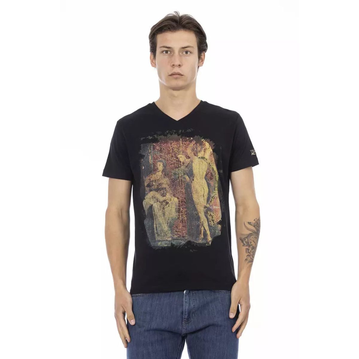 Trussardi Action Sort Bomuld T-Shirt